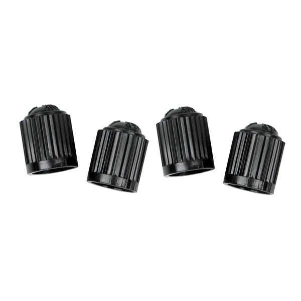 Motoquip Plastic Valve Caps – Black – 10 Pack