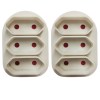 Current – Adaptor / Triple Euromate Adaptor – Pack of 2 Current – Adaptor / Triple Euromate Adaptor – Pack of 2