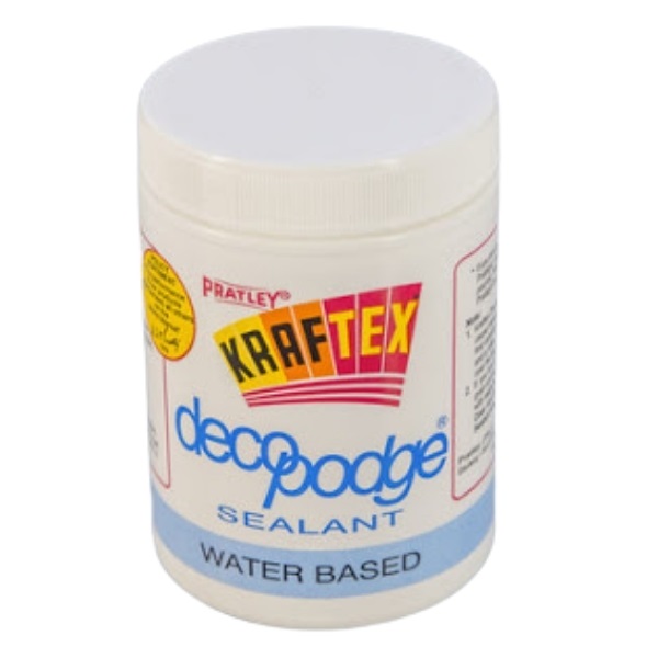 Pratley – Kraftex Decopodge / Decoupage Waterbased Sealant – 1 Litre