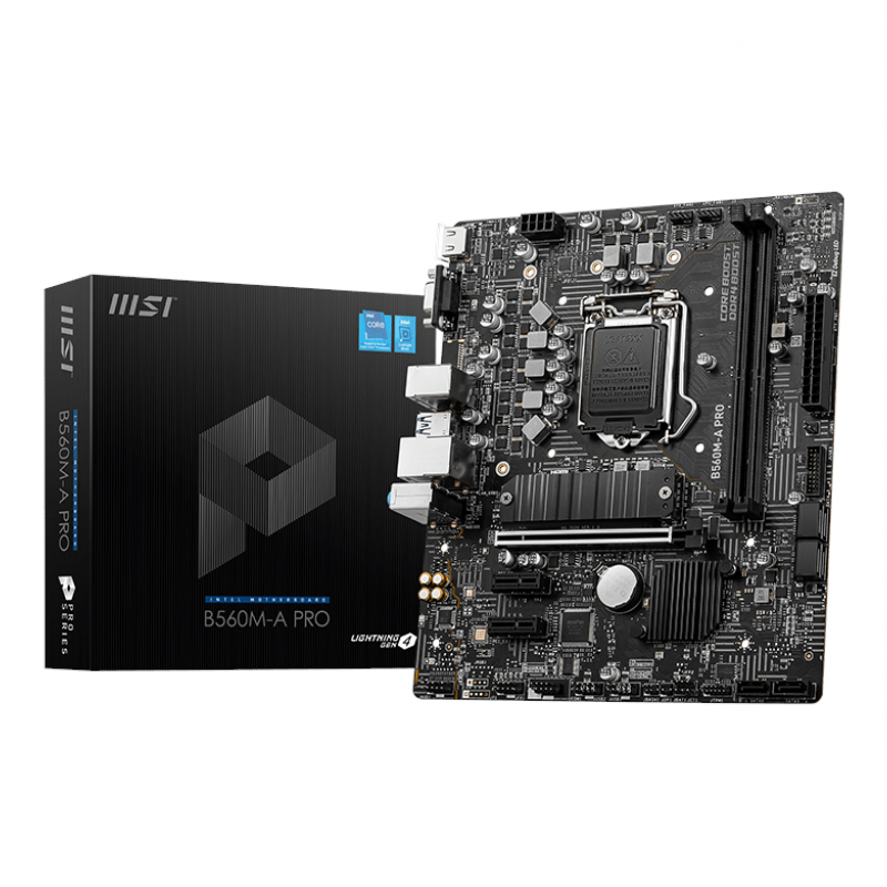 MSI B560M-A PRO Intel 1200 Micro-ATX Motherboard