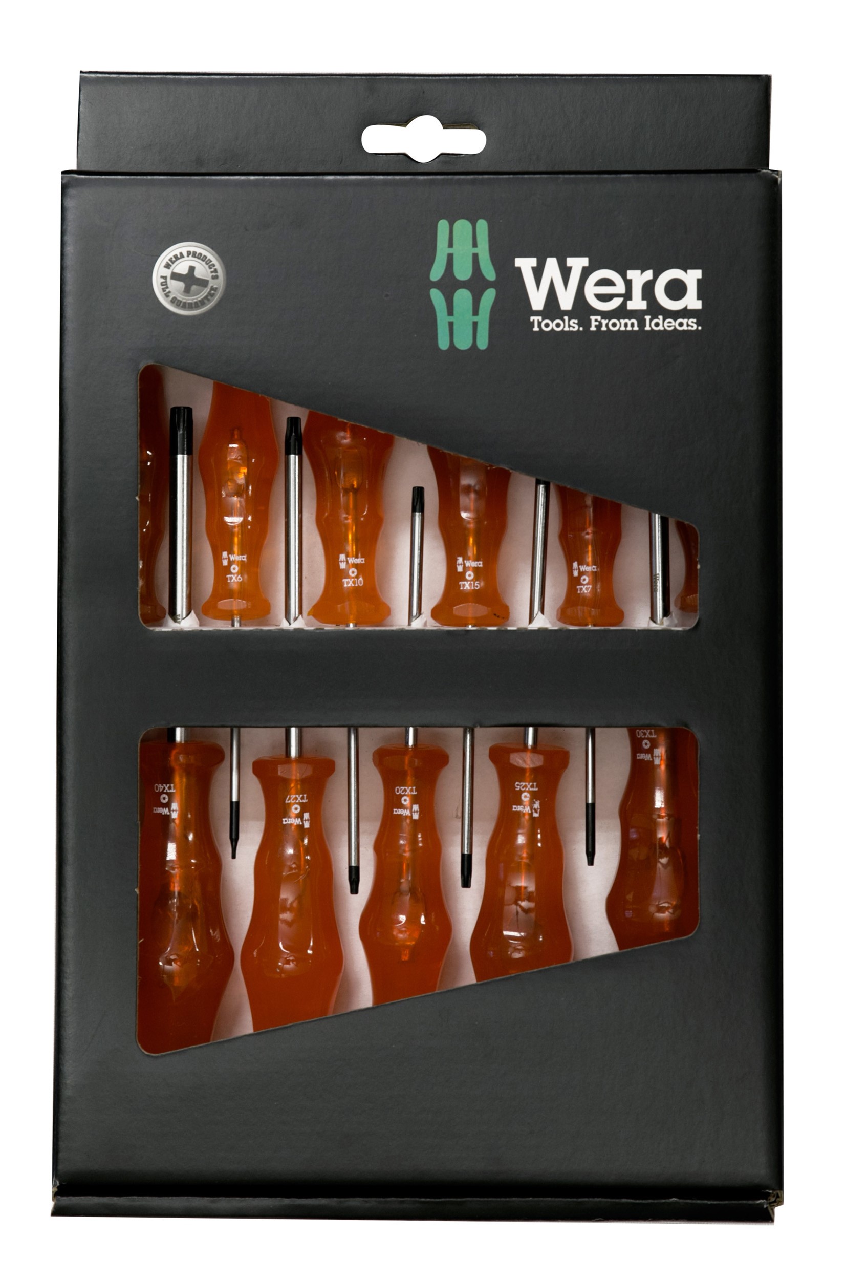 Wera – 11 Piece Orange Torx Set