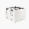 Salton Cool Touch – 4 Slice Toaster – White Salton Cool Touch – 4 Slice Toaster – White