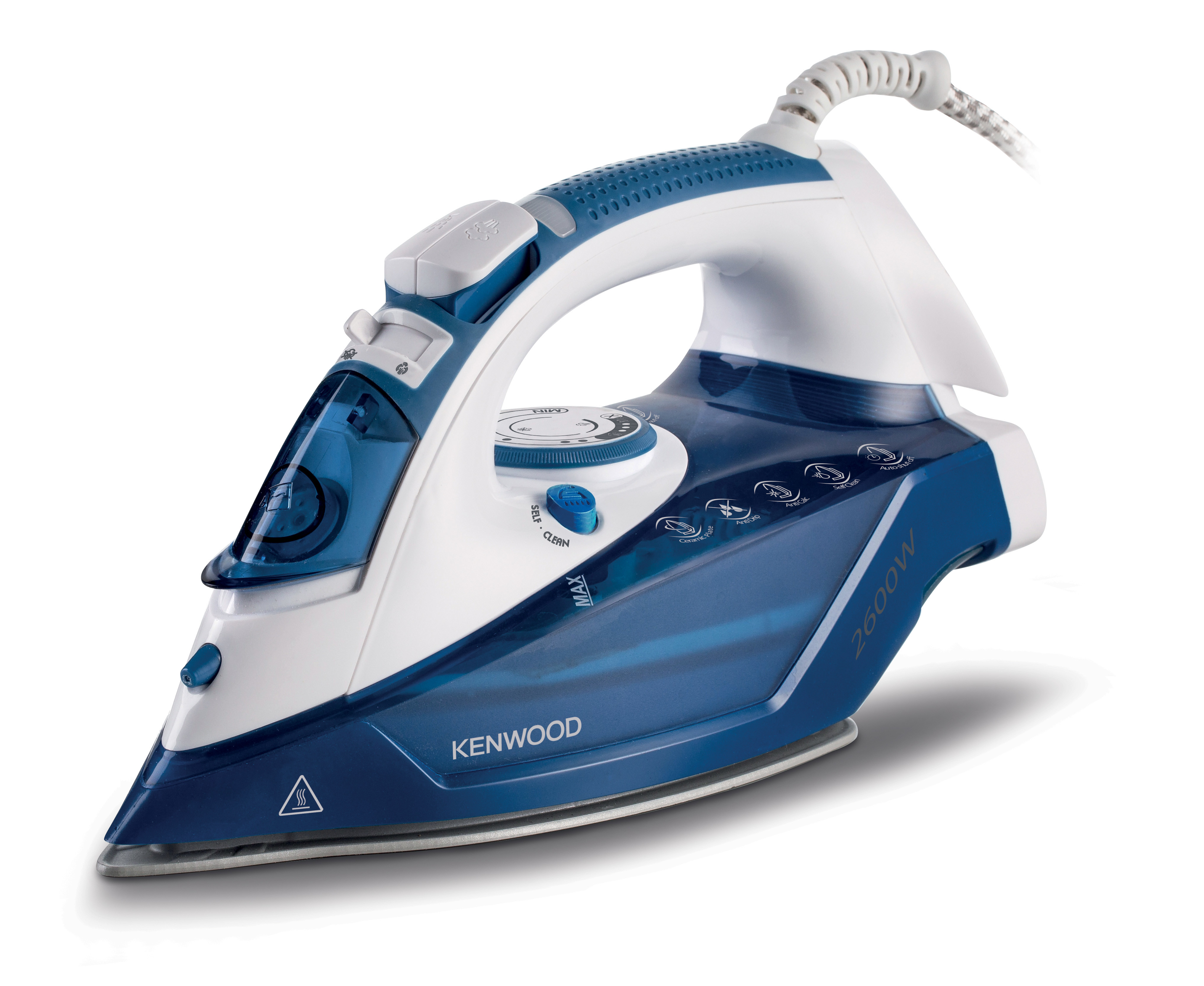 Kenwood – Steam Iron 2600W with Auto Shut Off – STP75.000WB