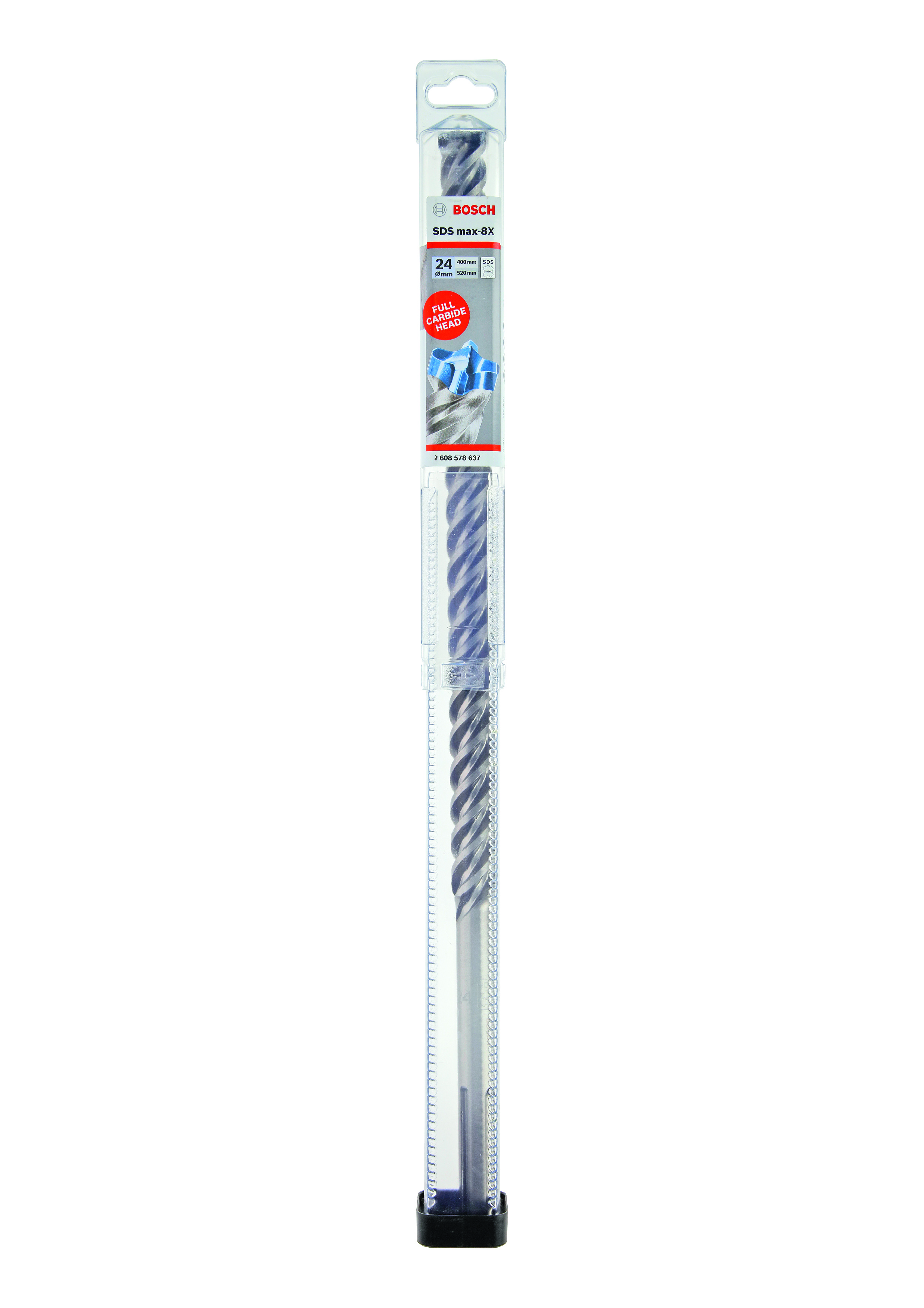 SDS Max-8X Hammer Drill Bit 24 x 400 x 520 mm