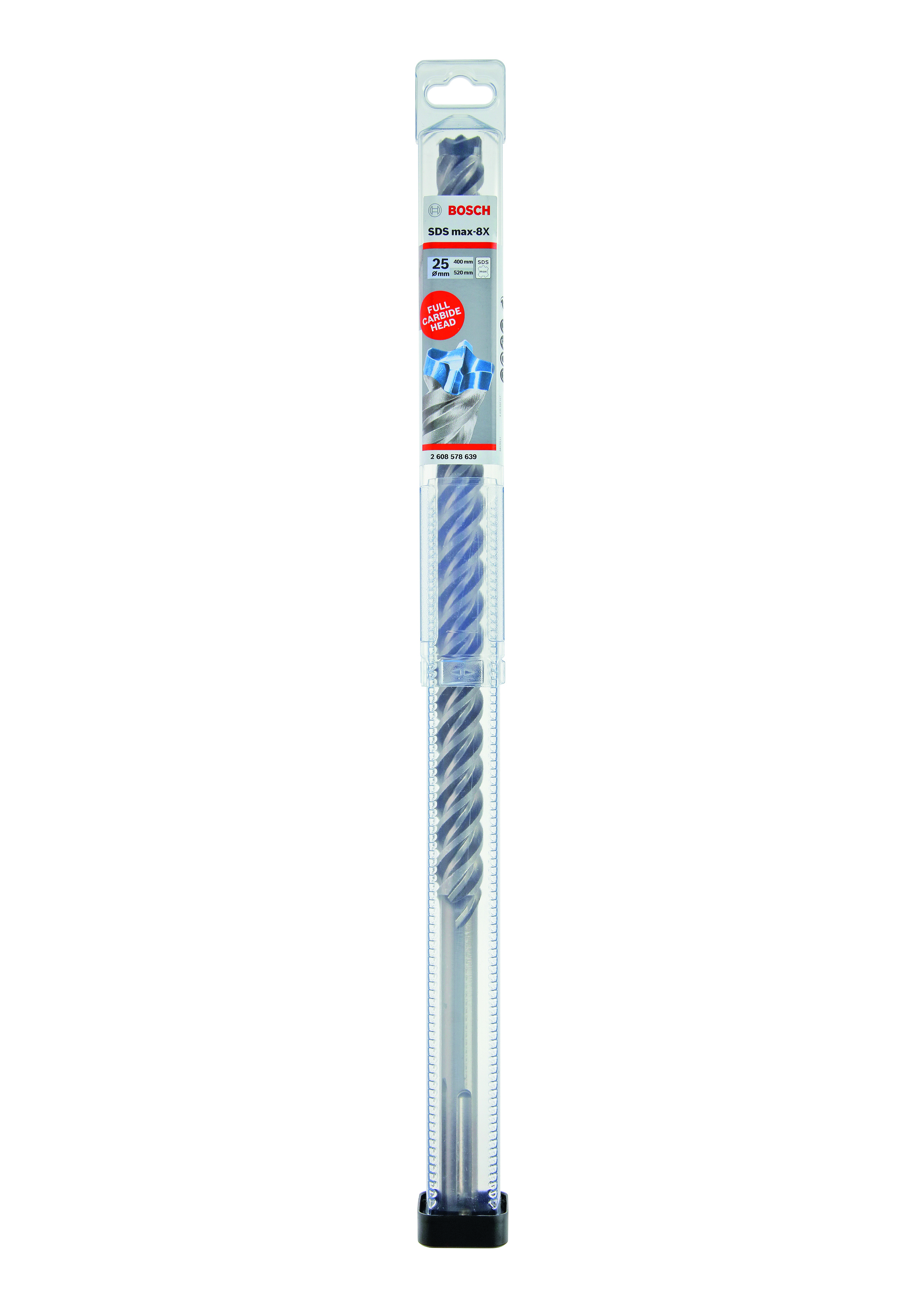 SDS Max-8X Hammer Drill Bit 25 x 400 x 520 mm