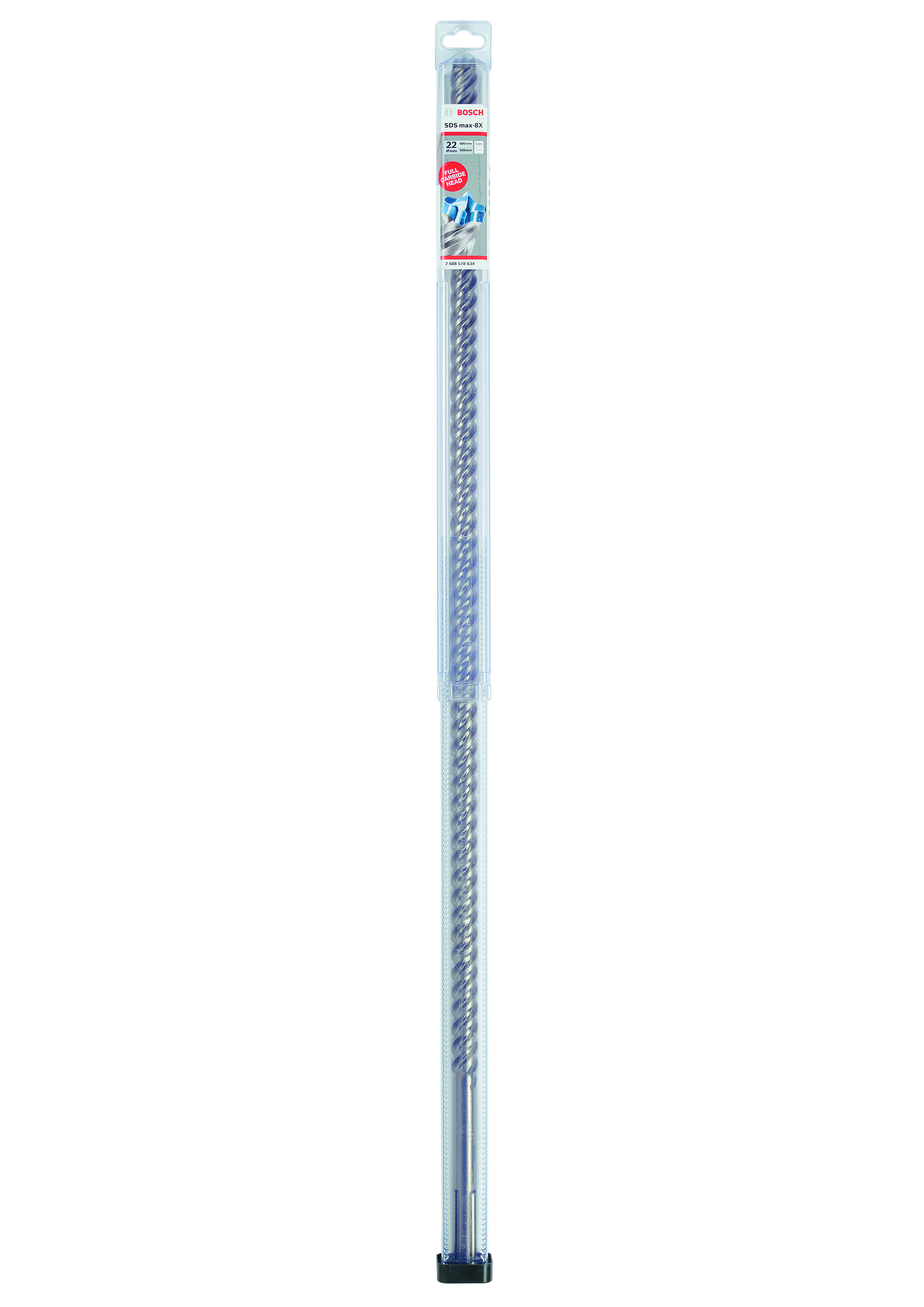 SDS Max-8X Hammer Drill Bit 22 x 800 x 920 mm