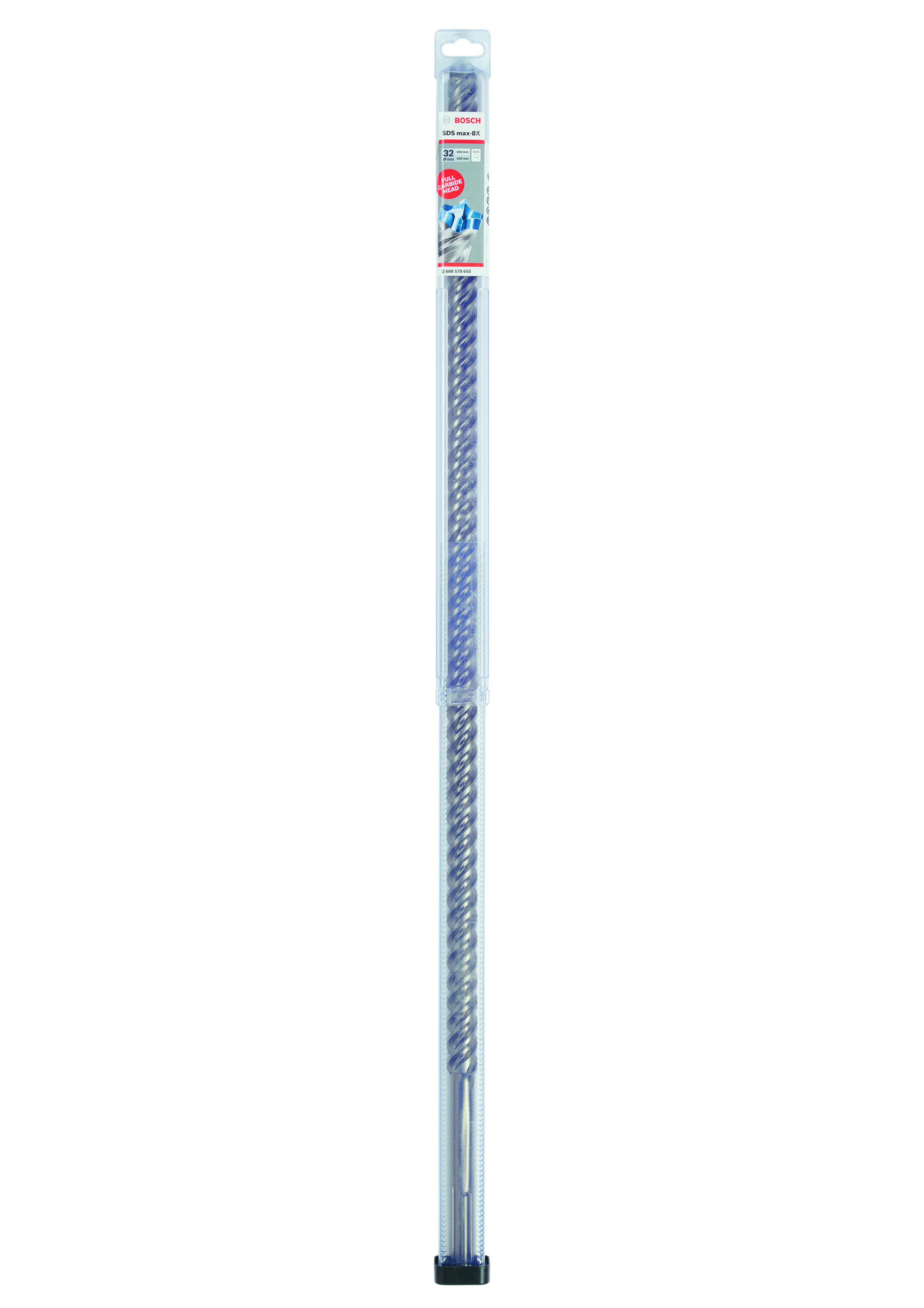 SDS Max-8X Hammer Drill Bit 32 x 800 x 920 mm