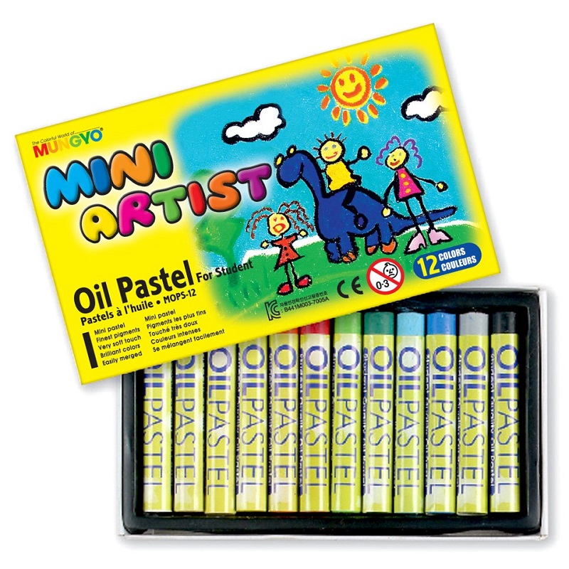 MUNGYO Mini Oil Pastel 12`s