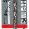 HSS-Co Metal Drill Bits, DIN 338 4,8 x 52 x 86 mm HSS-Co Metal Drill Bits, DIN 338 4,8 x 52 x 86 mm
