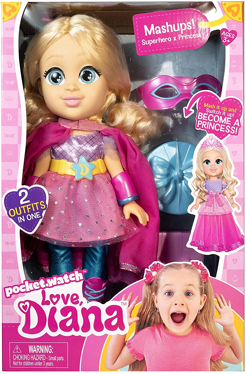 Love Diana 13 Inch Doll Mashup Princess