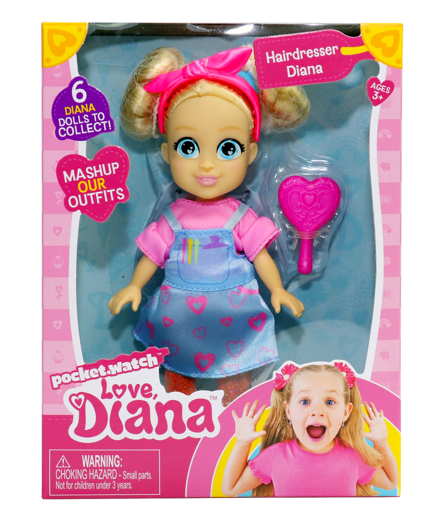 Love Diana 6 Inch Hairdresser Diana