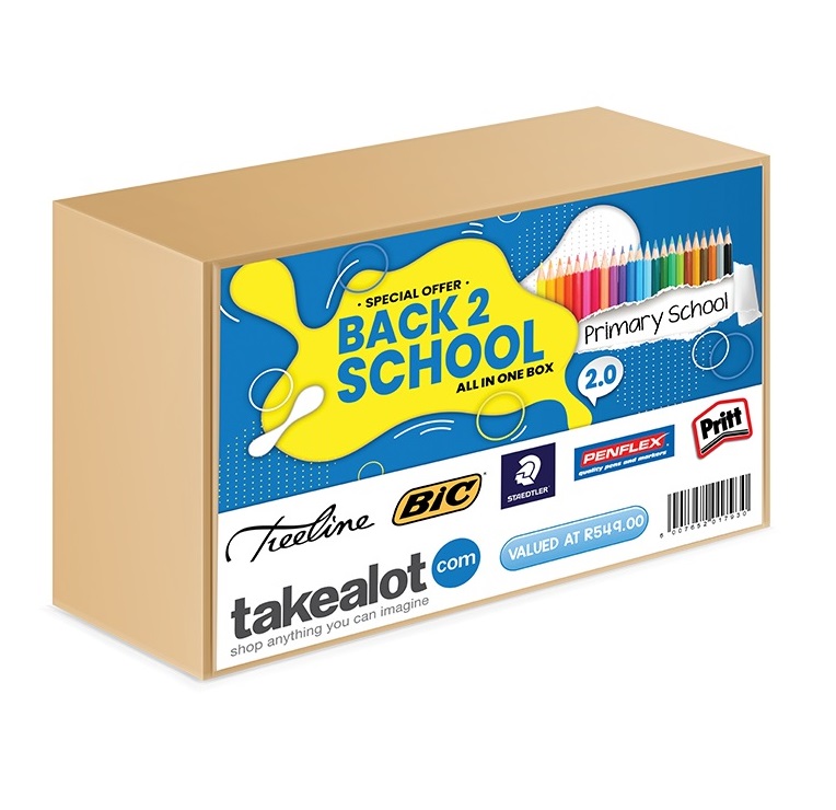 Takealot Back 2 School Primary School Stationery Bundle 2.0 – Value Pack
