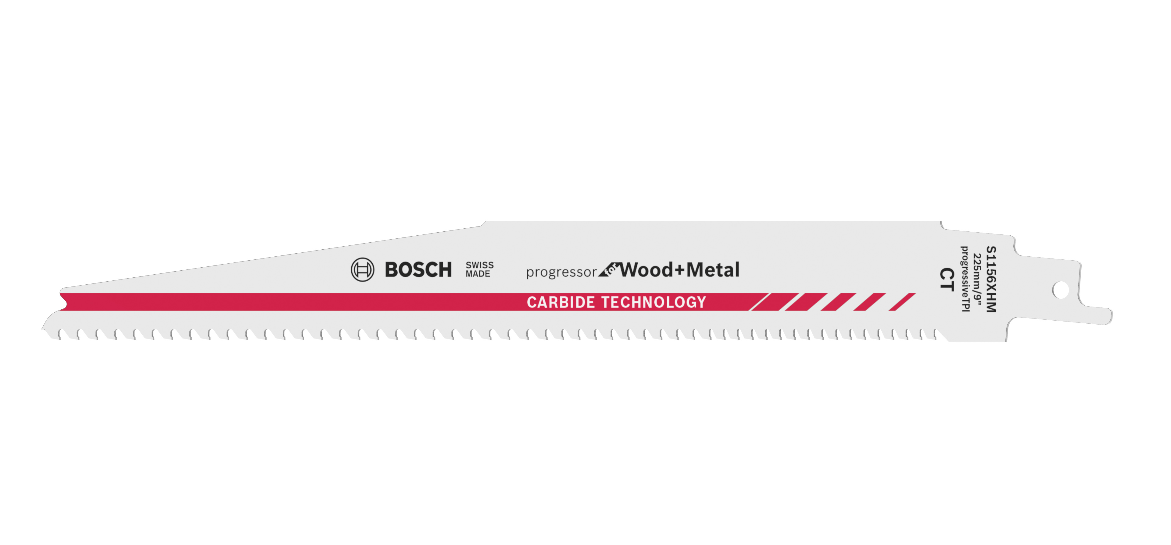 Reciprocating saw blade S 1156 XHM Carbide Progressor for Wood and Metal