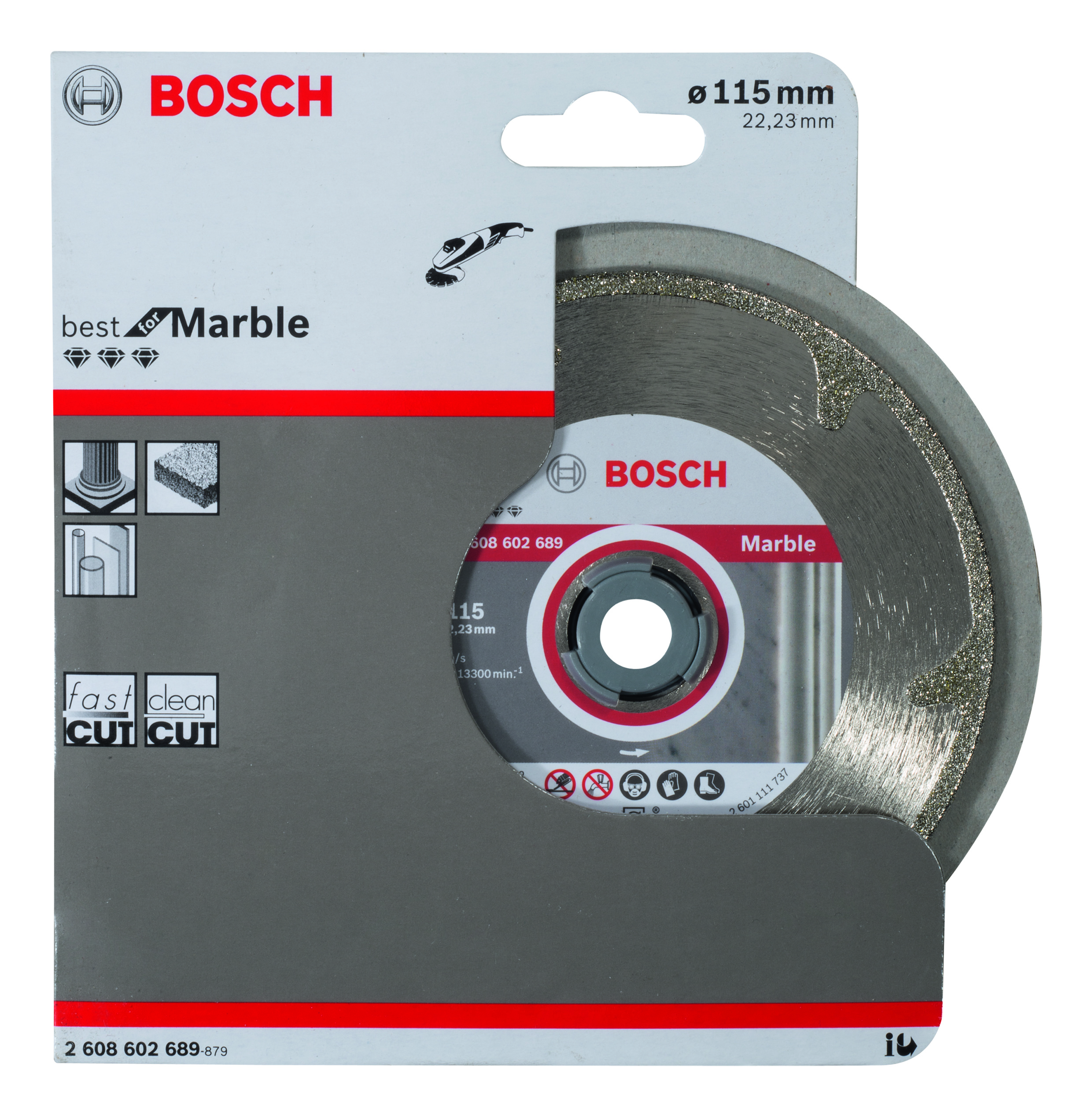 Diamond cutting disc Best for Marble 115 x 22,23 x 2,2 x 3 mm