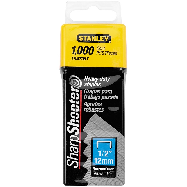 Stanley – Heavy Duty Staples (TRA708T) 1000 Pcs.
