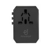 PowerUP Universal Travel Adapter – Black PowerUP Universal Travel Adapter – Black