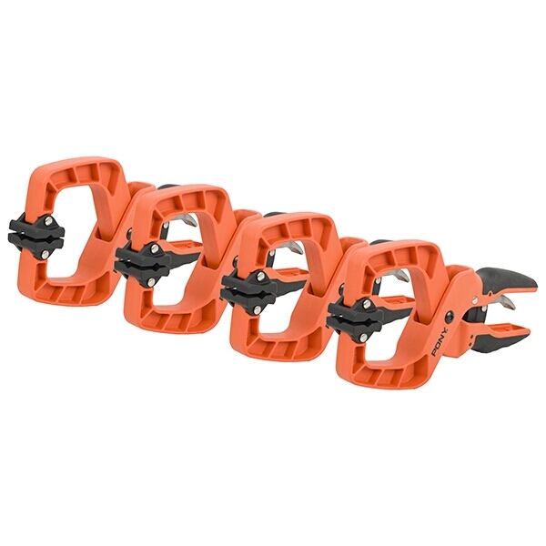Pony 4pc Ratchet Hand Clamp Set 2″
