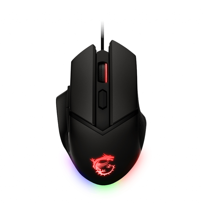 MSI Clutch GM20 Elite 6400DPI Optical RGB Gaming Mouse