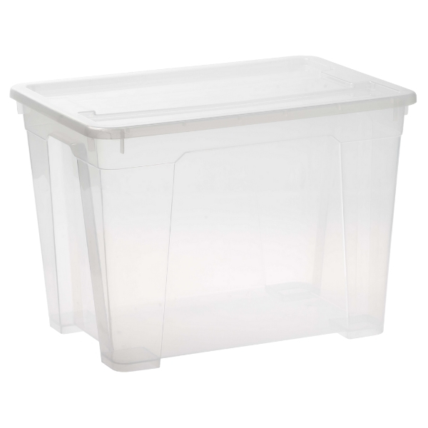 Pride – Storage Box / Contour Storage Organiser – 21L (Clear)
