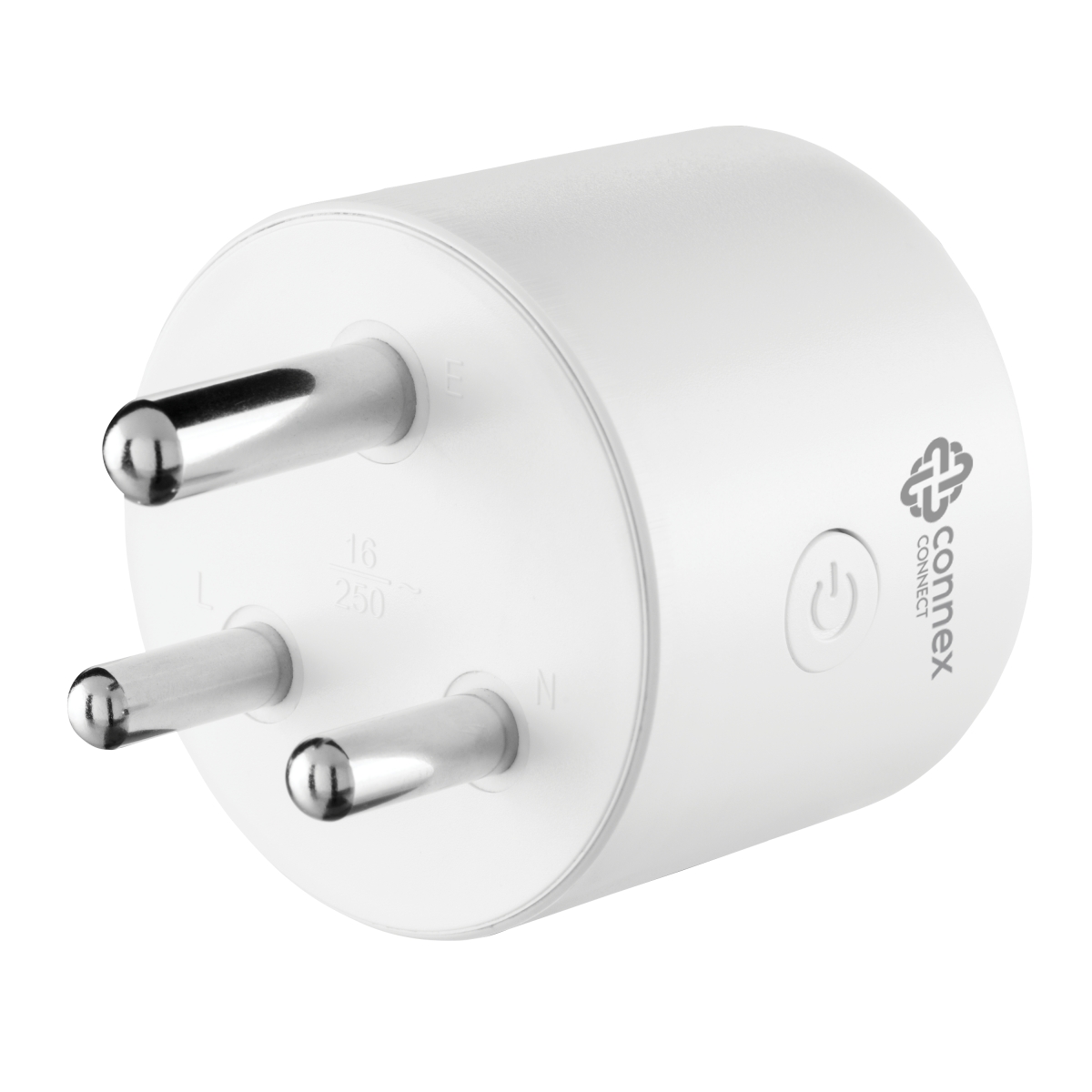 Smart WiFi and Bluetooth Plug – 3 Pin SA Round 16A 3360W