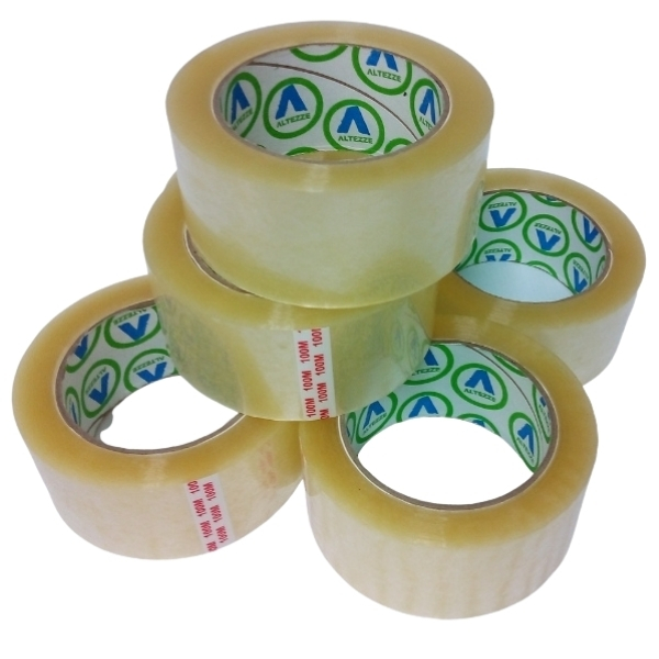 SourceDirect -Packaging Tape (Clear Tape) 48mm x 100m – Pack of 6