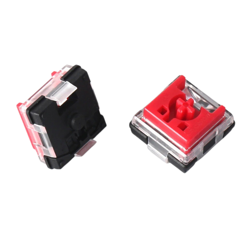 Keychron Low Profile Optical Switches – 87 Piece Set – Red