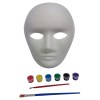 Khoki- Paint Your Own Mask , 6 x Colour Tubes and 2 x Paint Brushes – 3y Up Khoki- Paint Your Own Mask , 6 x Colour Tubes and 2 x Paint Brushes – 3y Up