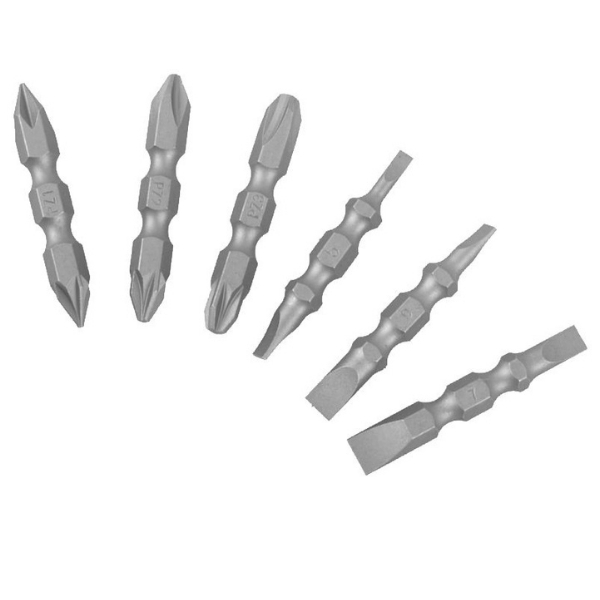 Tork Craft – Double End Bit Set 45mm – 6 Piece