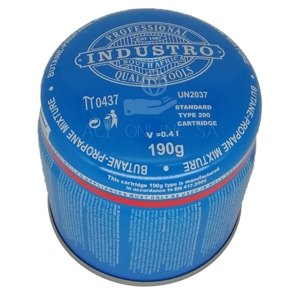 Industro – Gas Cannister / Butane – Propane Mixture – 190g