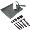 Paint Roller Set Synthetic 230mm W with 5 x Paint Brushes (Assorted Sizes) Paint Roller Set Synthetic 230mm W with 5 x Paint Brushes (Assorted Sizes)