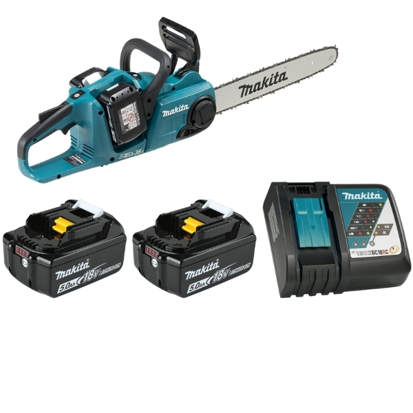Makita – Cordless Chainsaw DUC400ZB Including 2 x Battery and A Charger