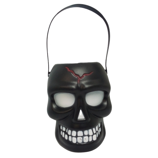 SourceDirect – Halloween Skull Bucket – Black