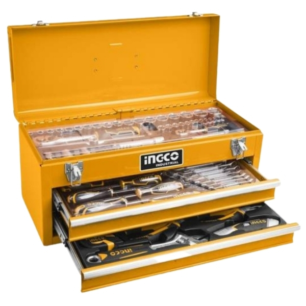 Ingco – Tool Chest Set with 97 Pieces of Tools