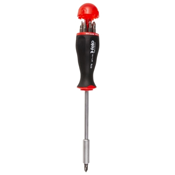 Felo – 1/4″F Bit Holder 376 / Bit Screwdriver – 8 Piece