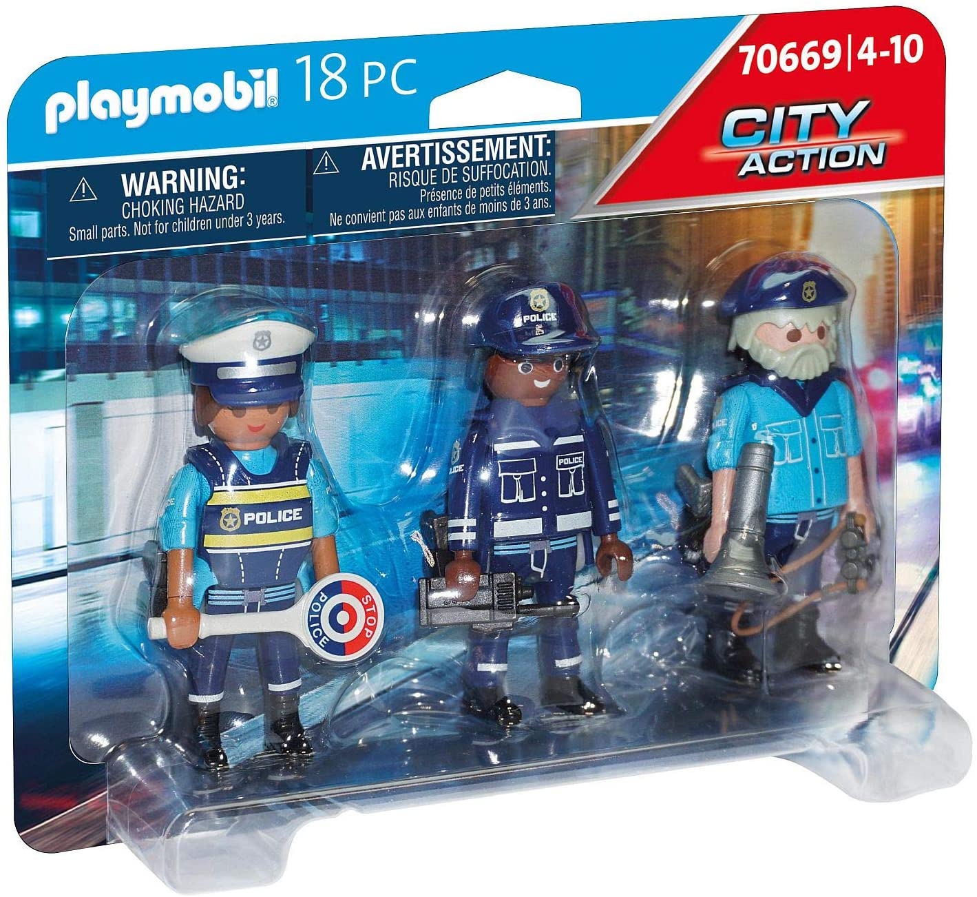 Playmobil Police Figure Set 70669