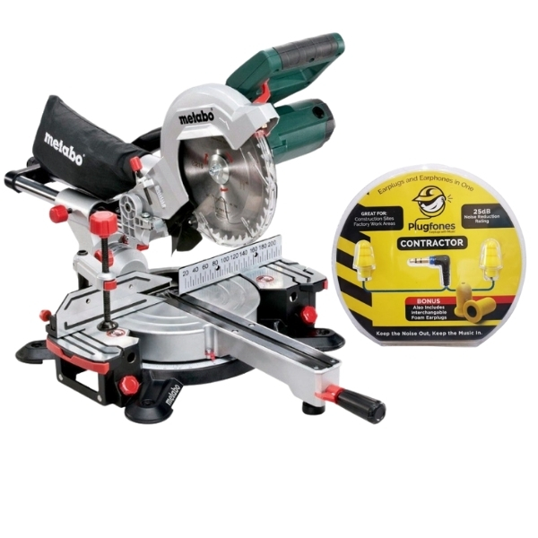 Metabo – Mitre Saw KGS 216 M(619260000) & Plugfones – Wired Earphones