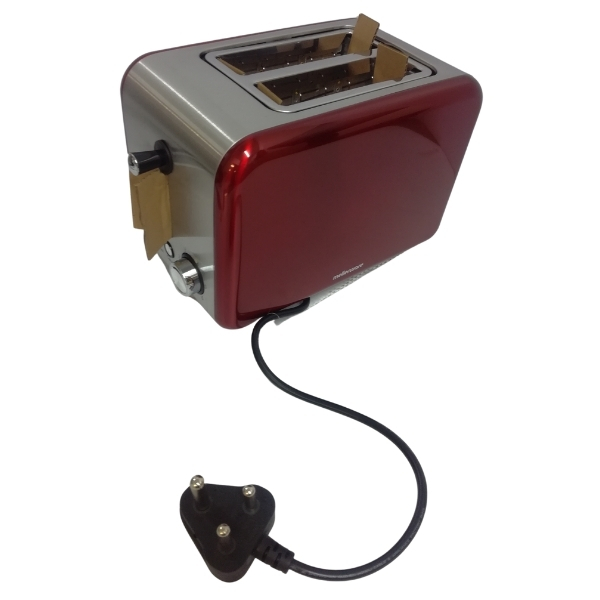 Mellerware – Toaster / 2 Slice Toaster Sigma – Red (850W)