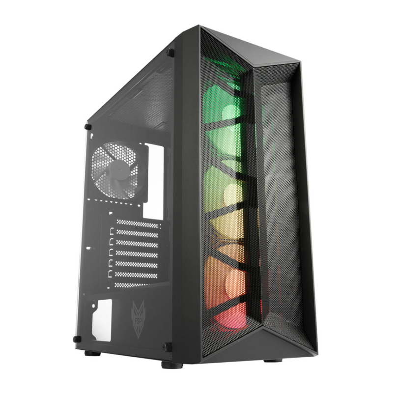 FSP CMT211A ATX ARGB Gaming Chassis – Black