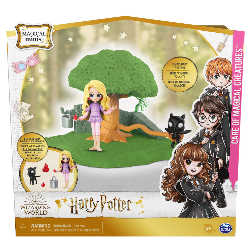 Wizarding World Mini Classroom Magical Creatures Playset & 7.5cm Figure