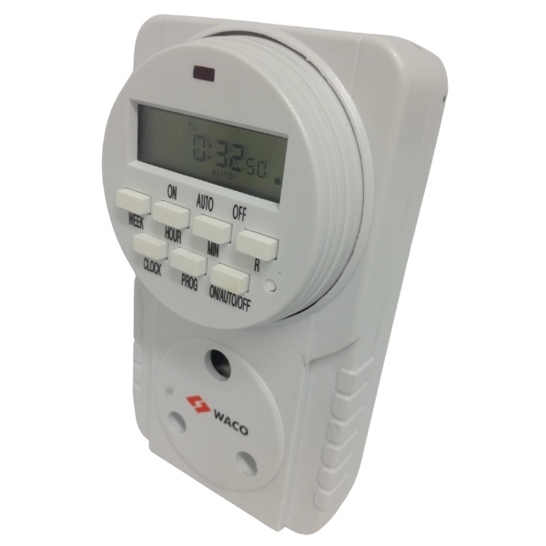 Waco – Digital Timer / Plug-In 24 Hours 7Day Digital Timer
