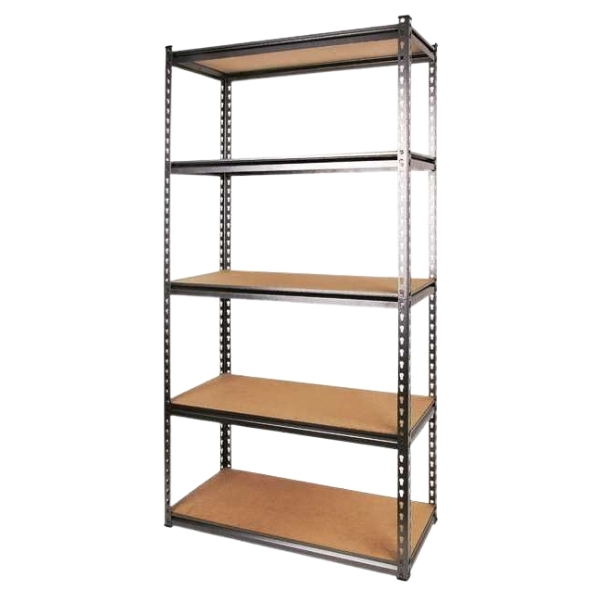 MTS – Steel Shelving /5 Tier Steel Shelving 86.5 x 35.5 x 183cm – Pack of 3