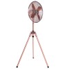 Taurus Fan 3 Speed Height Adjustable Pedestal Steel Copper 40cm 50W Taurus Fan 3 Speed Height Adjustable Pedestal Steel Copper 40cm 50W