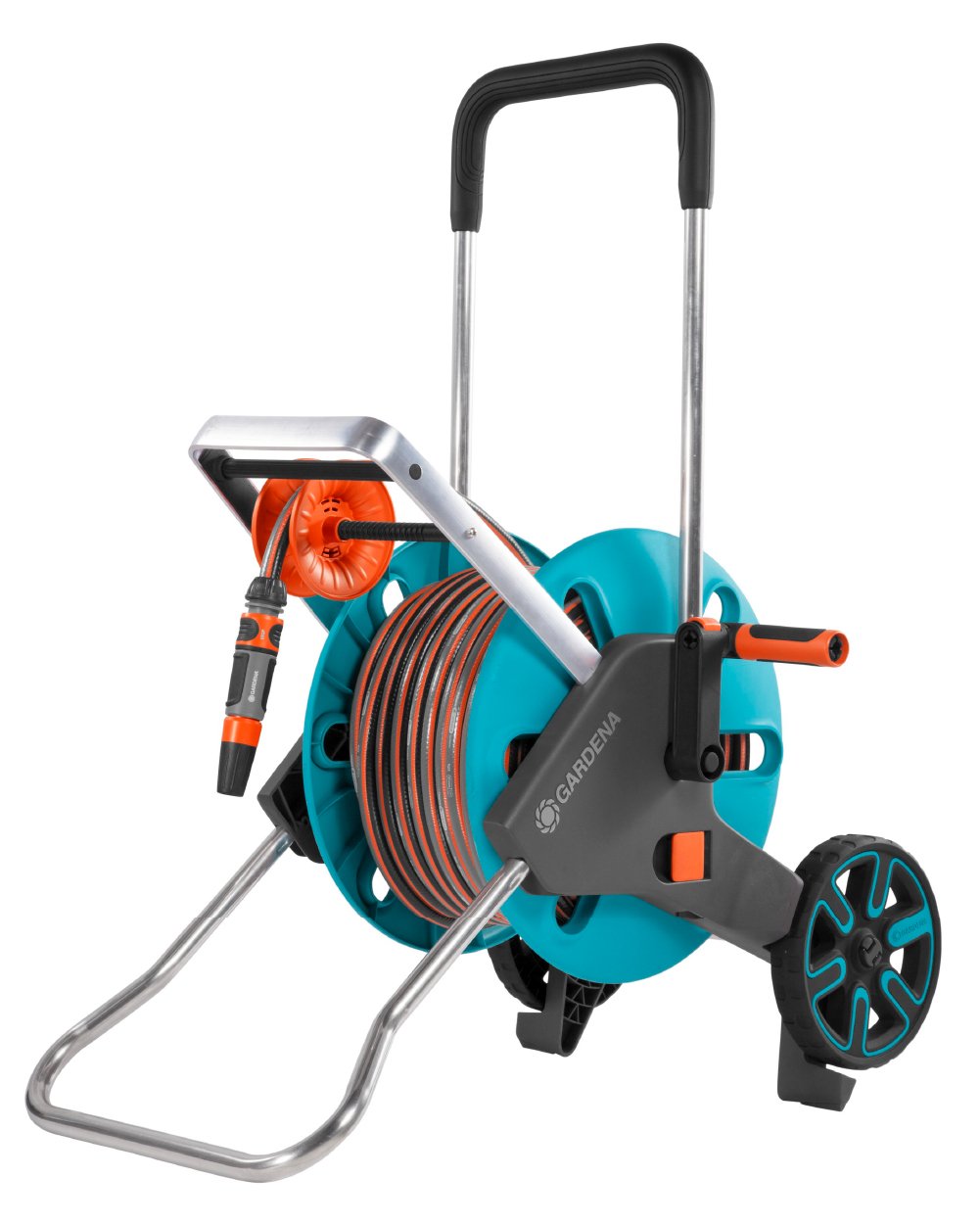 GARDENA Hose Trolley CleverRoll M Easy Set with hose guide