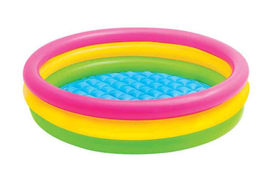 Kiddie Pool – Kid’s Summer Sunset Glow Design (45” x 10” / 86cm x 25cm)