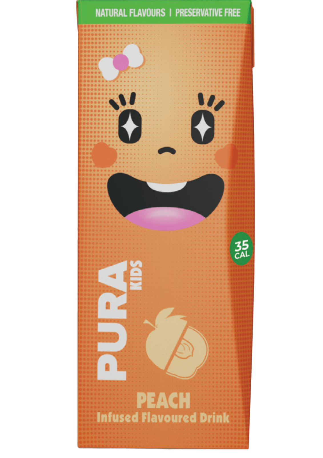 Pura Kids – Peach (6-pack)