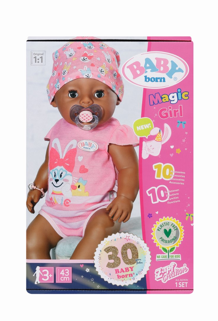 Baby Born Magic Doll – Brown Eye’d Girl