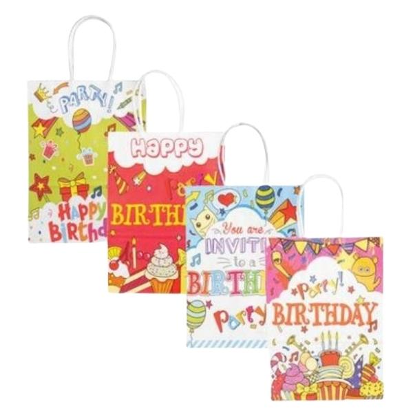 SourceDirect – Birthday Party Favour Bags /Gift Bags 15 x 21cm – Pack of 16