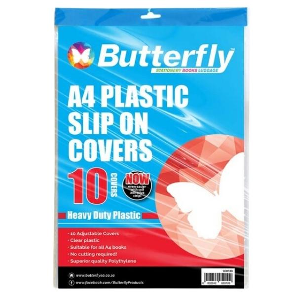 Source Direct – A4 Plastic Slip On Covers – Pack of 2 (10 Covers Per Pack)