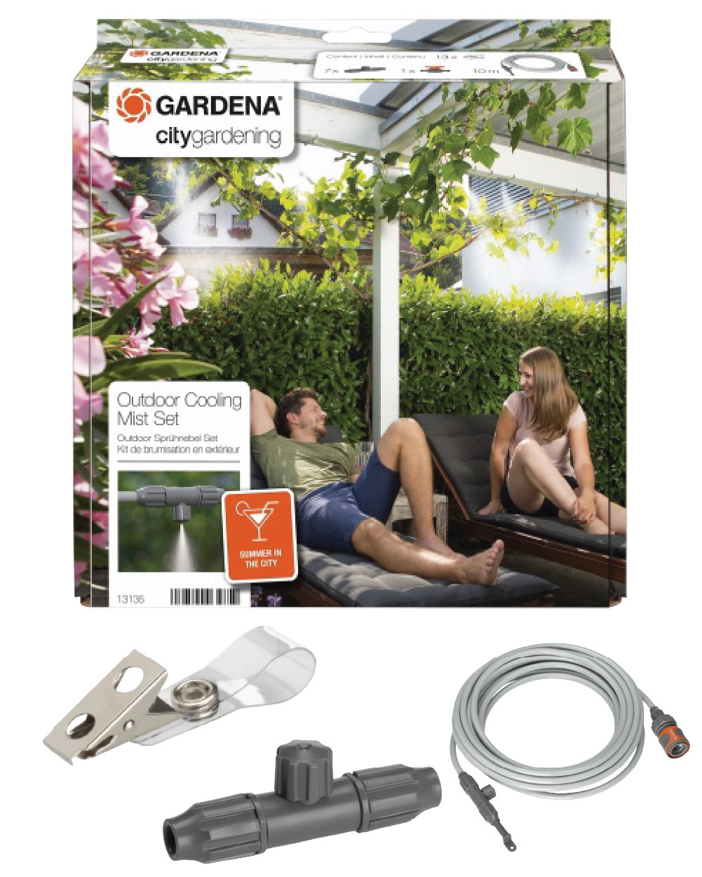 GARDENA City Gardening Outdoor Mist Set