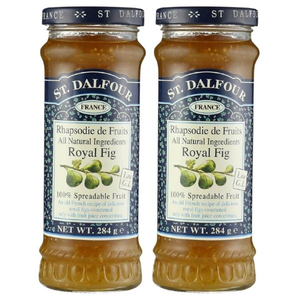 ST DALFOUR – Jam / Royal Fig Extra Fruit Jam 284g – Pack of 2